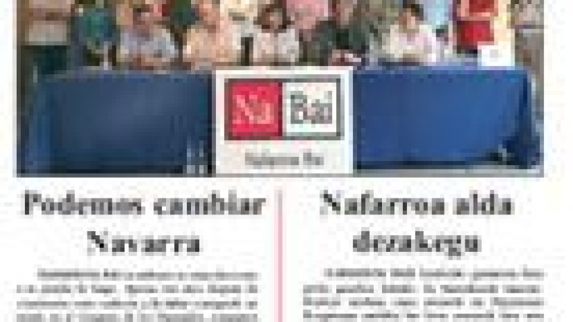 Nafarroa Bai eta Bortziriako EAJren hautagai-zerrendak, 
