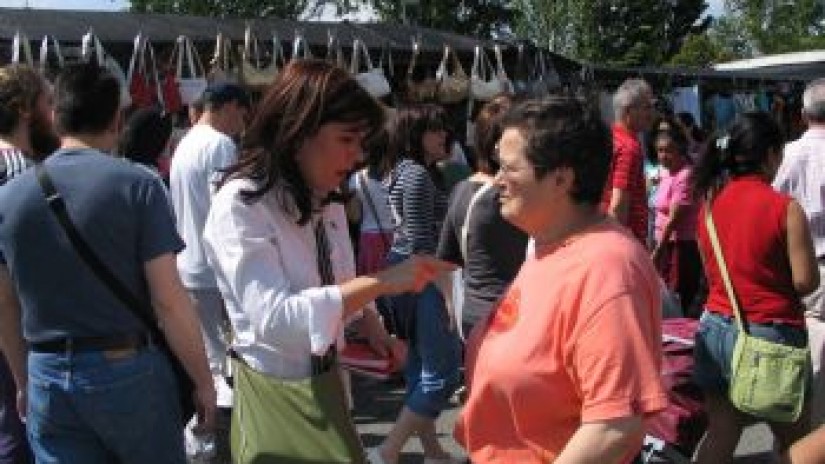 Uxue Barkos: “Hoy por hoy, la abstención supone dar el voto a UPN