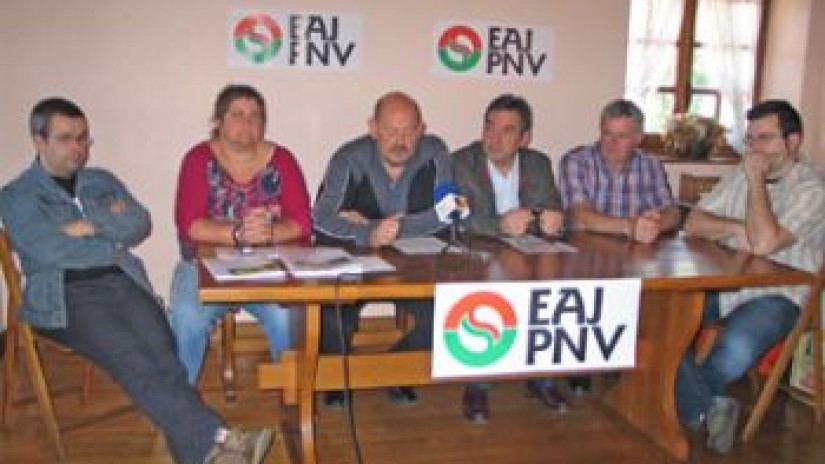 EAJ-PNV de Lesaka ha presentado esta mañana los principales ejes de su programa electoral
