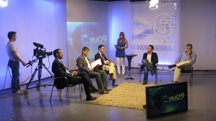 Los candidatos navarros de EAJ-PNV Coalición por Europa en Canal 6