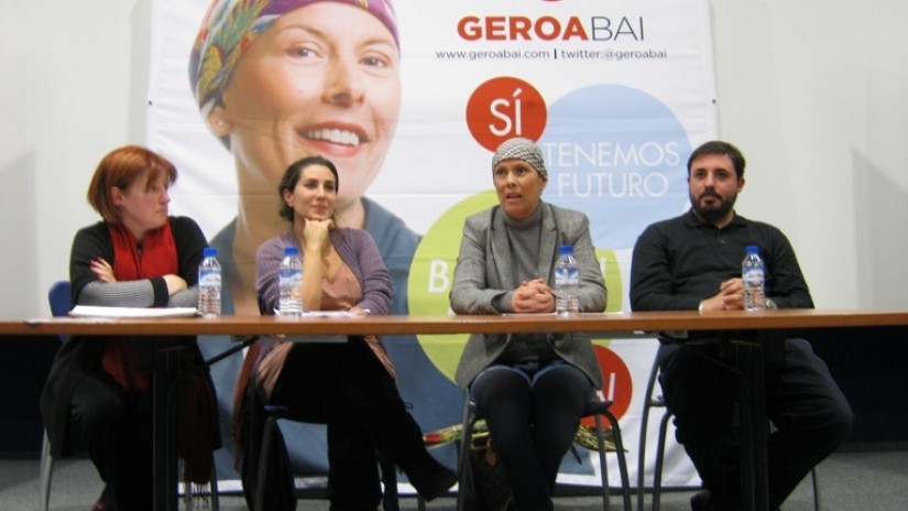 Uxue Barkos: “UPN-PP y PSOE no temen a Amaiur, temen encontrarse en el grupo mixto con Geroa Bai”