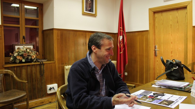 Cierre en Roncesvalles