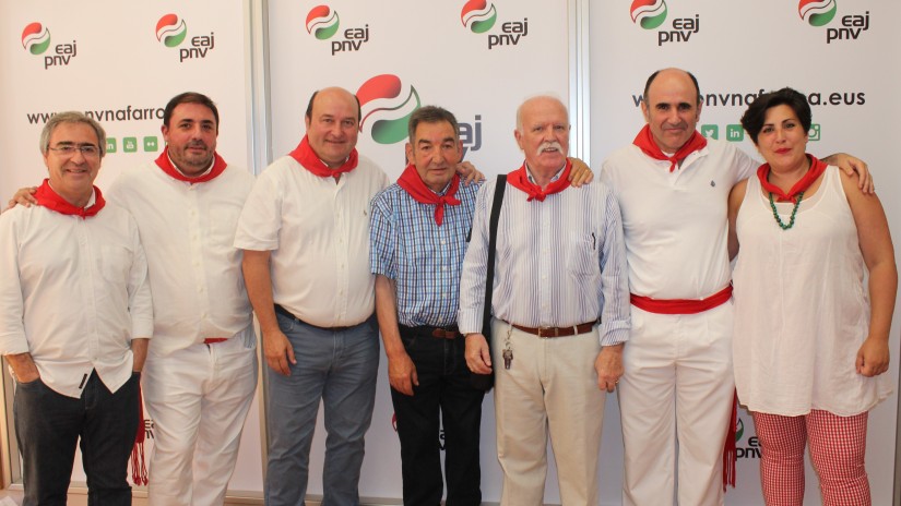 José Ángel Agirrebengoa y Fermín Iriarte, 'pañuelicos' 2019 de EAJ-PNV por su “trabajo, entrega y compañerismo”