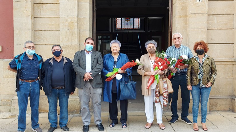 Cariñoso recuerdo de EAJ-PNV a Fortunato Agirre en Estella-Lizarra