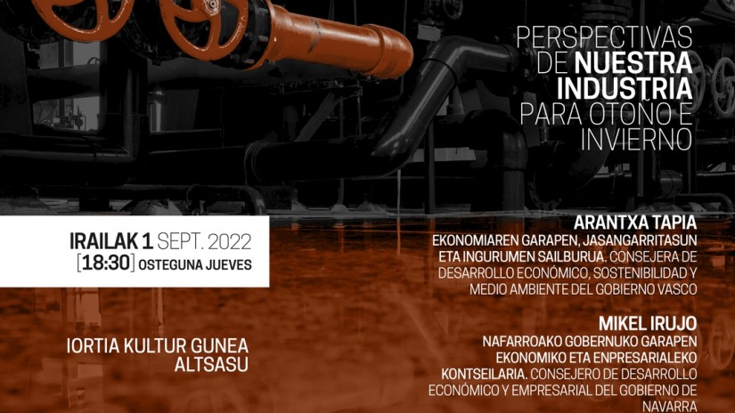 Mikel Irujo y Arantxa Tapia analizarán en Altsasu las perspectivas de nuestra industria para este otoño-invierno