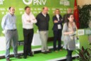 Jose Luis Etxegarai eta Santi Alzuguren, eta haiekin Manu Ayerdi, Amaia Arrizabalaga eta Jose Antoni