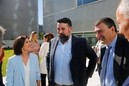 Presentación Coalición Europea CEUS Izaskun Bilbao Barandica (EAJ-PNV), Luis Padilla (CC), Juan Carlos Piñeiro (CxG), Daniel Innerarity (GB), María del Mar Llaneras (El Pi) y Lluis Vicent Bertomeu (DV