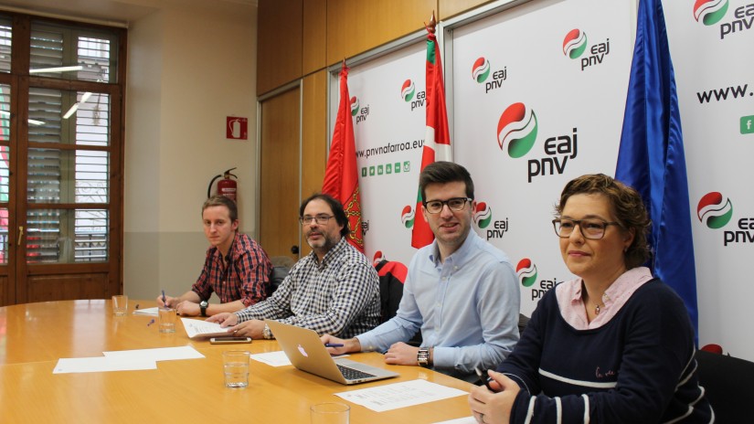 Unai Hualde: “EAJ-PNV visualiza el cambio político en Navarra como una apuesta de futuro que trasciende a 2019”